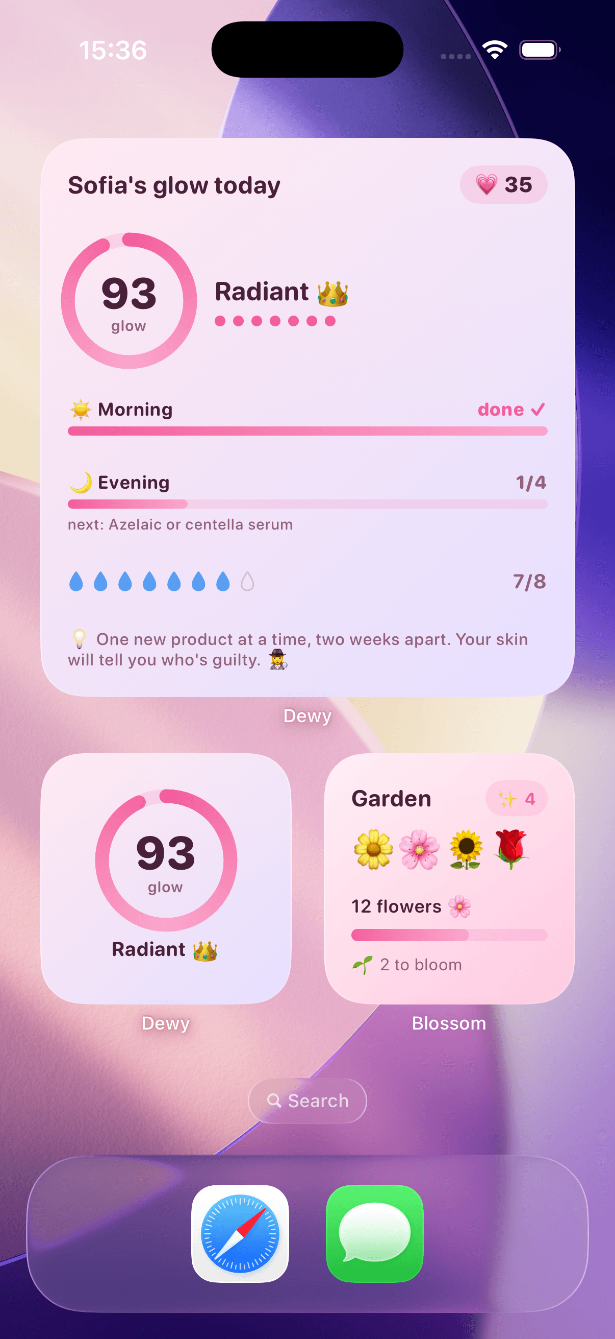 Dewy — app screen 3